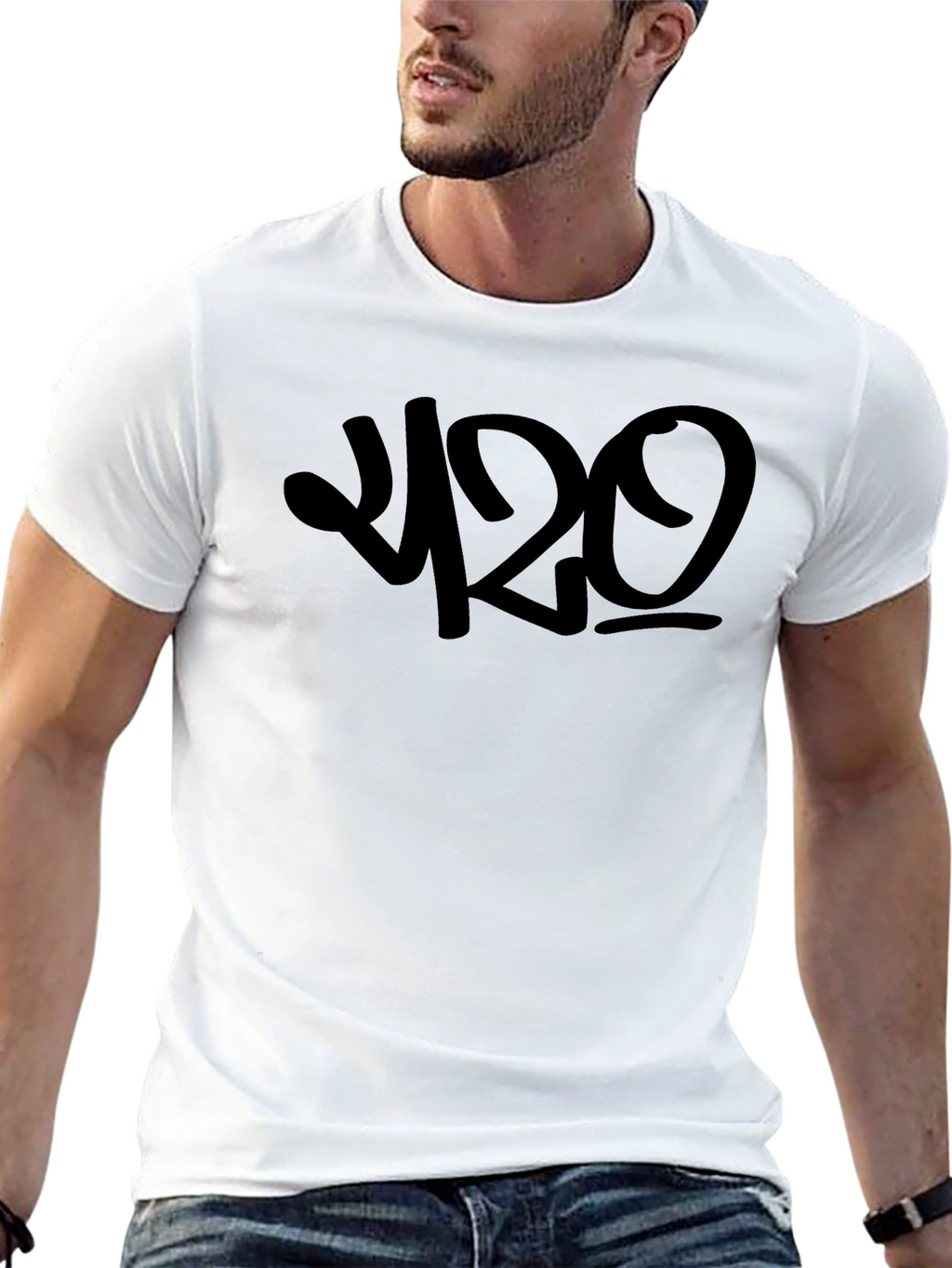 Black 420 Graphic Tee - Stylish Casual Wear