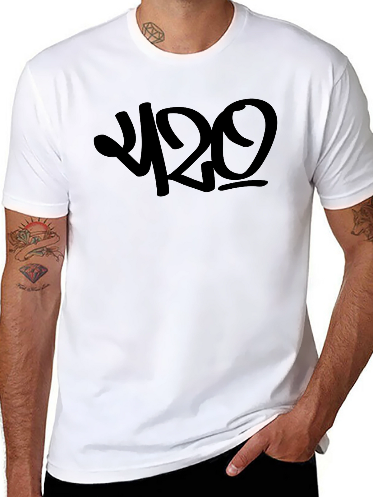 Black 420 Graphic Tee - Stylish Casual Wear