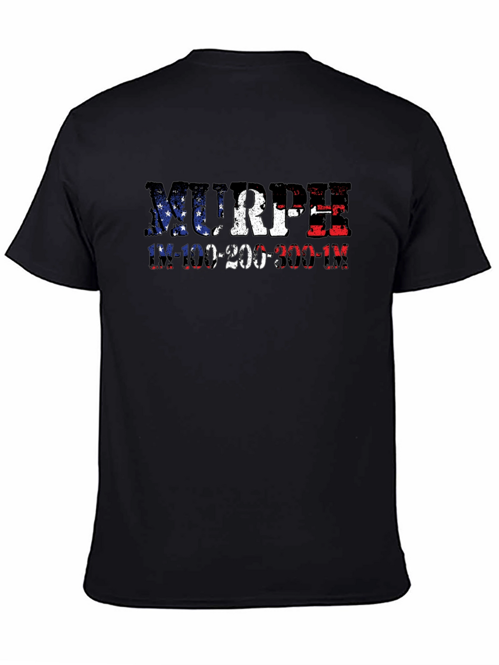 MURPH Challenge Patriotic Graphic T-Shirt