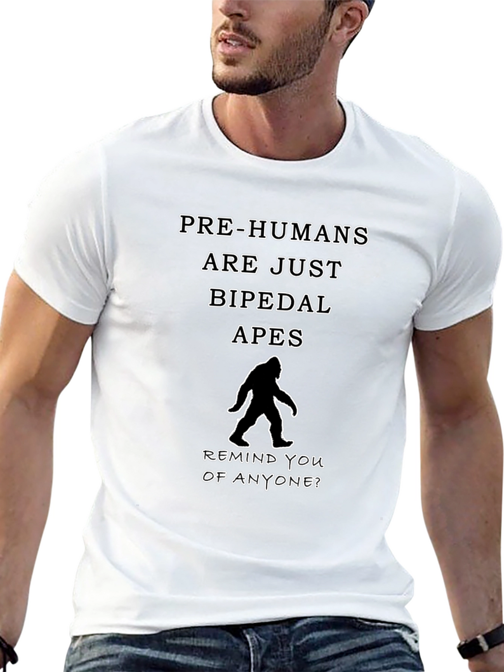 Pre-Humans Bipedal Apes Bigfoot T-Shirt