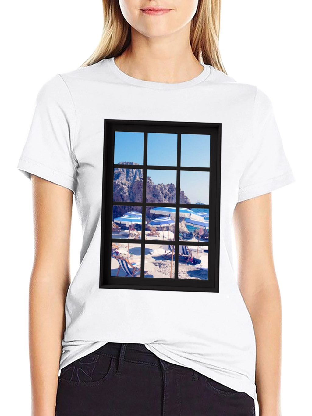 Beach View Window Tee