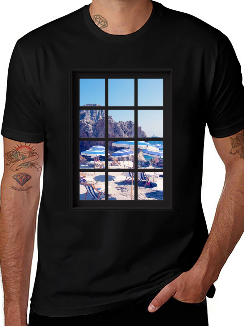 Beach View Window Tee