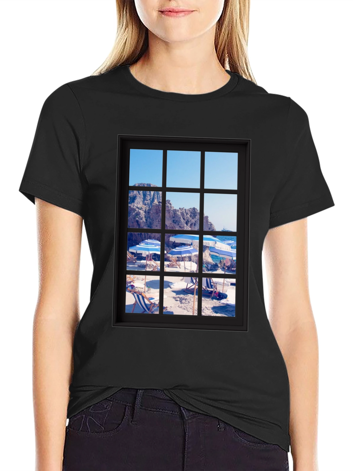 Beach View Window Tee