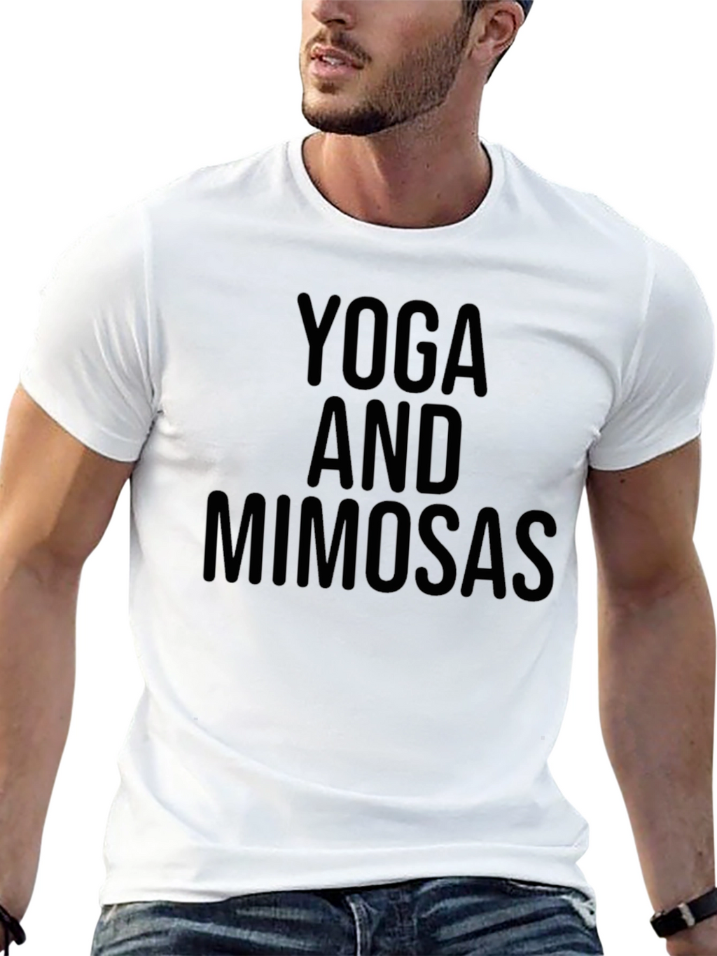 Yoga and Mimosas Graphic Tee