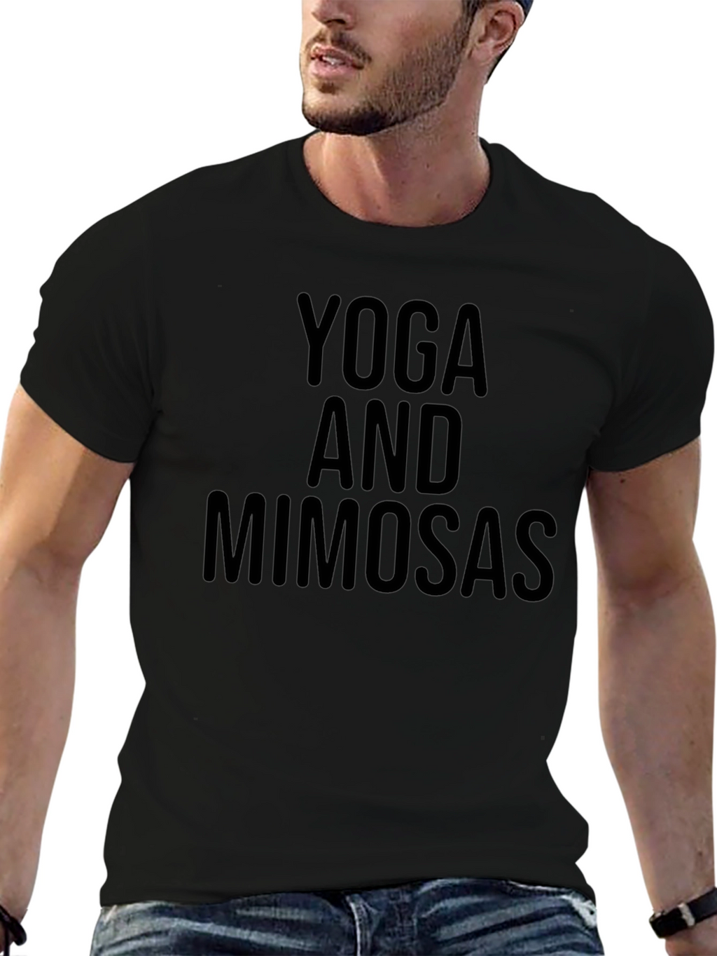 Yoga and Mimosas Graphic Tee