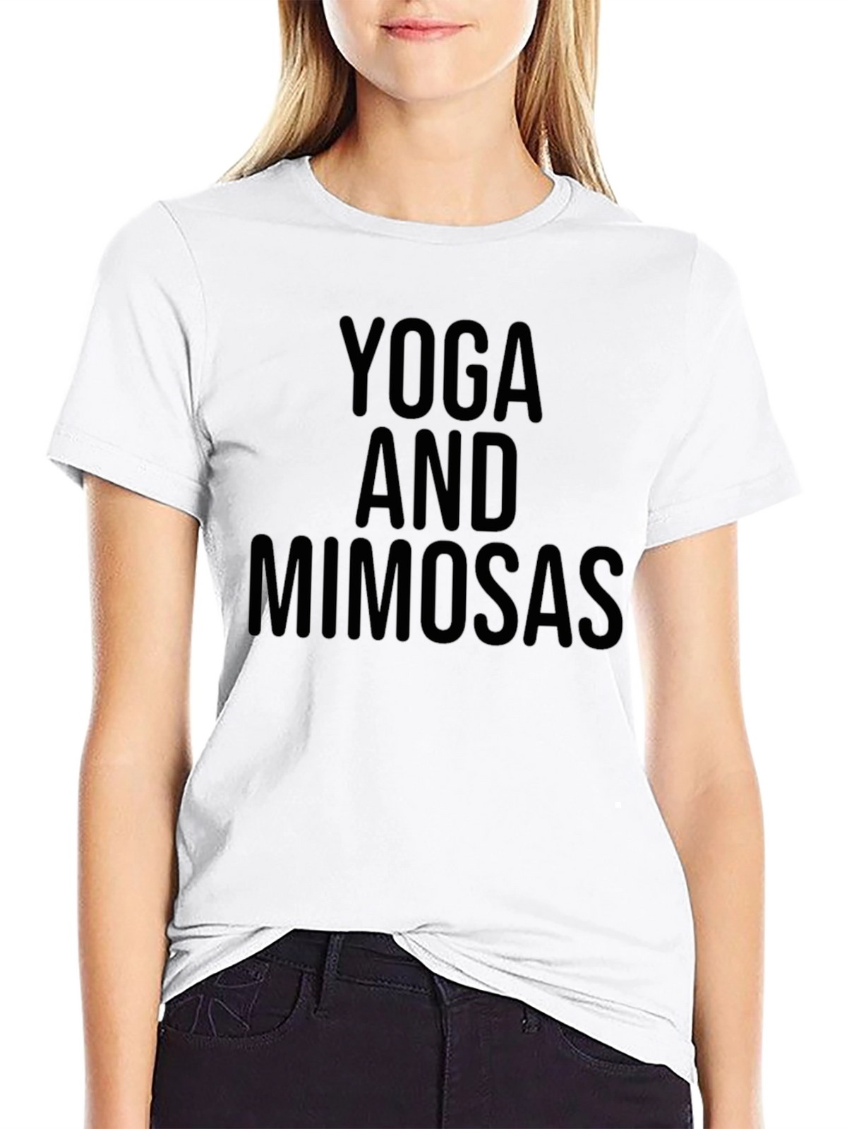 Yoga and Mimosas Graphic Tee