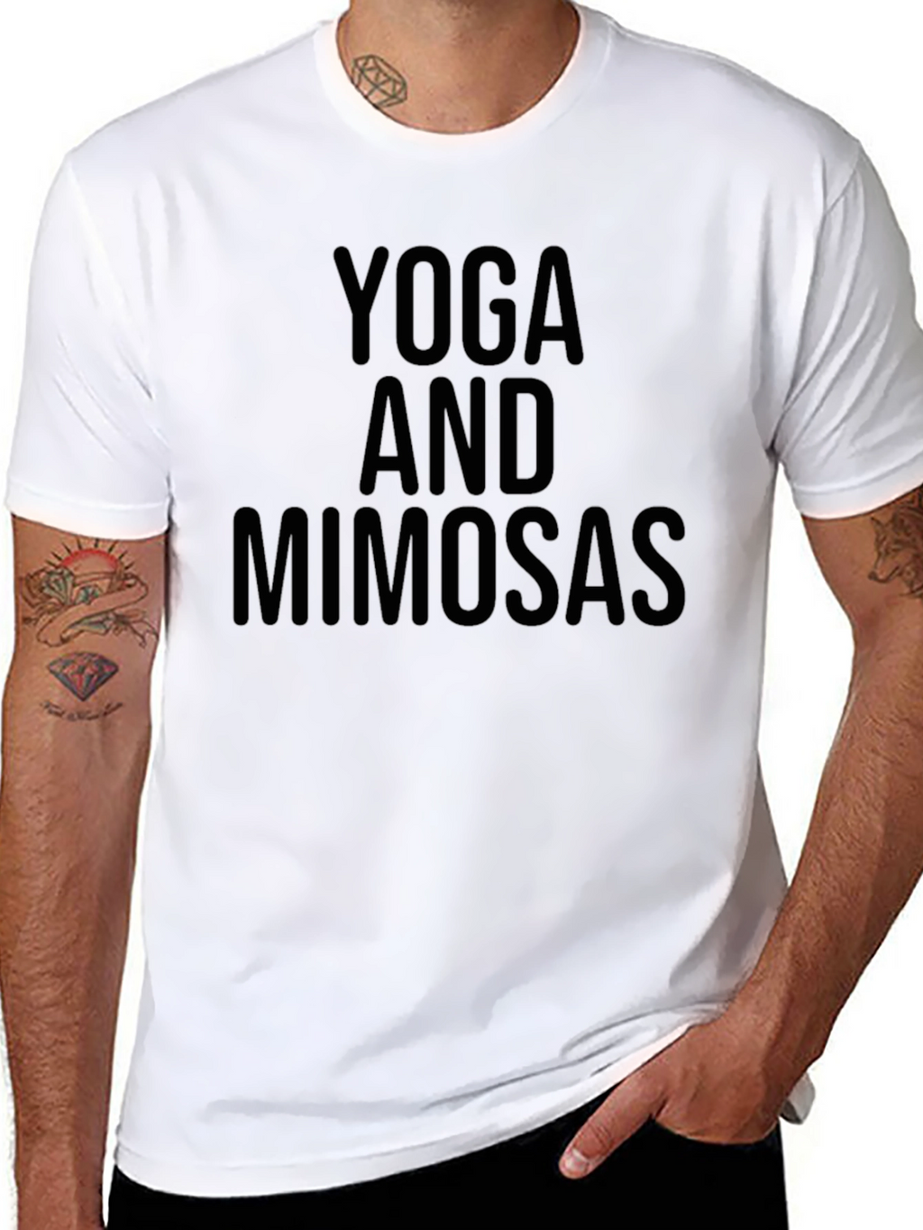 Yoga and Mimosas Graphic Tee