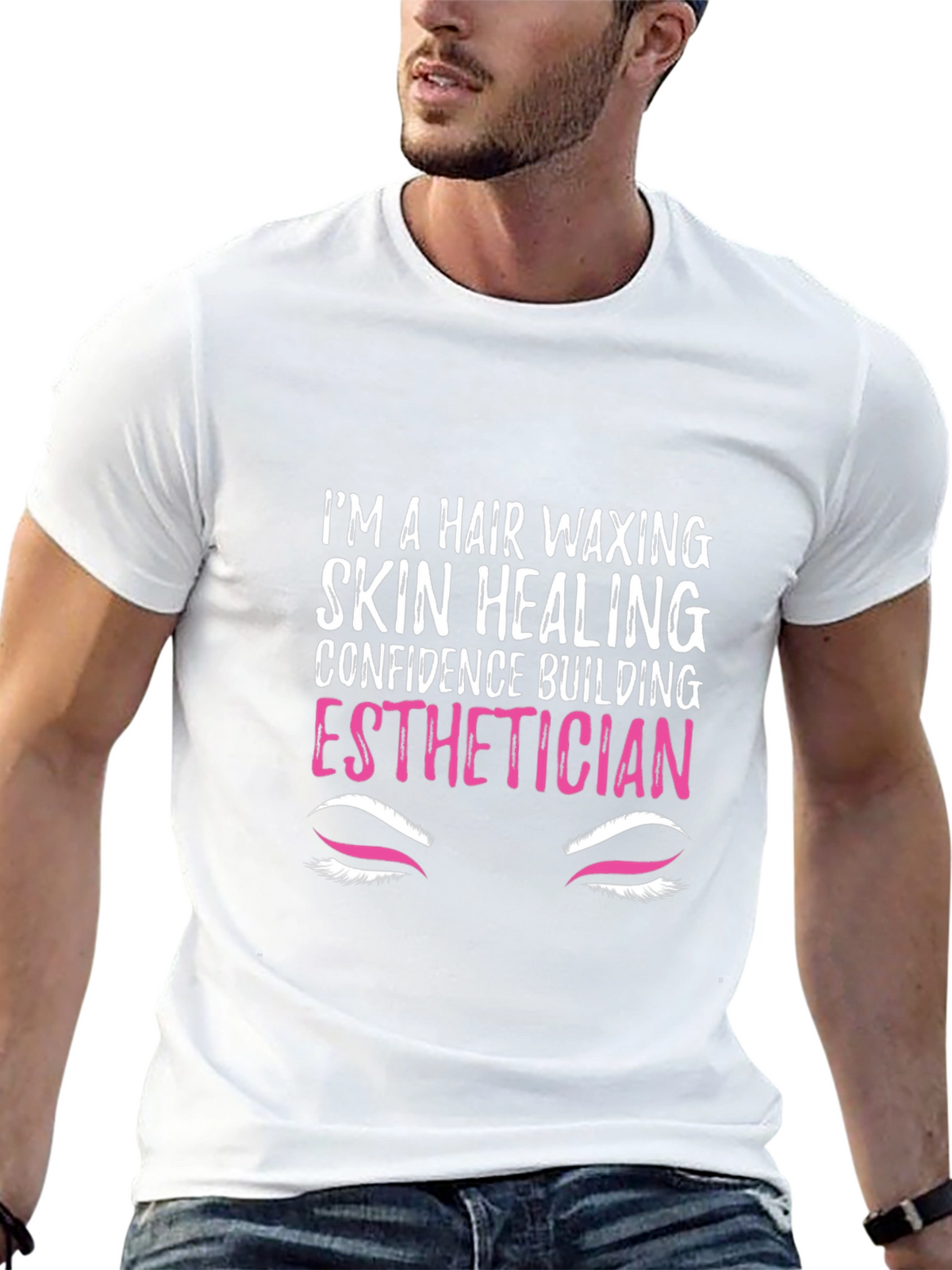 Esthetician Graphic Tee - Hair Waxing Skin Healing Shirt