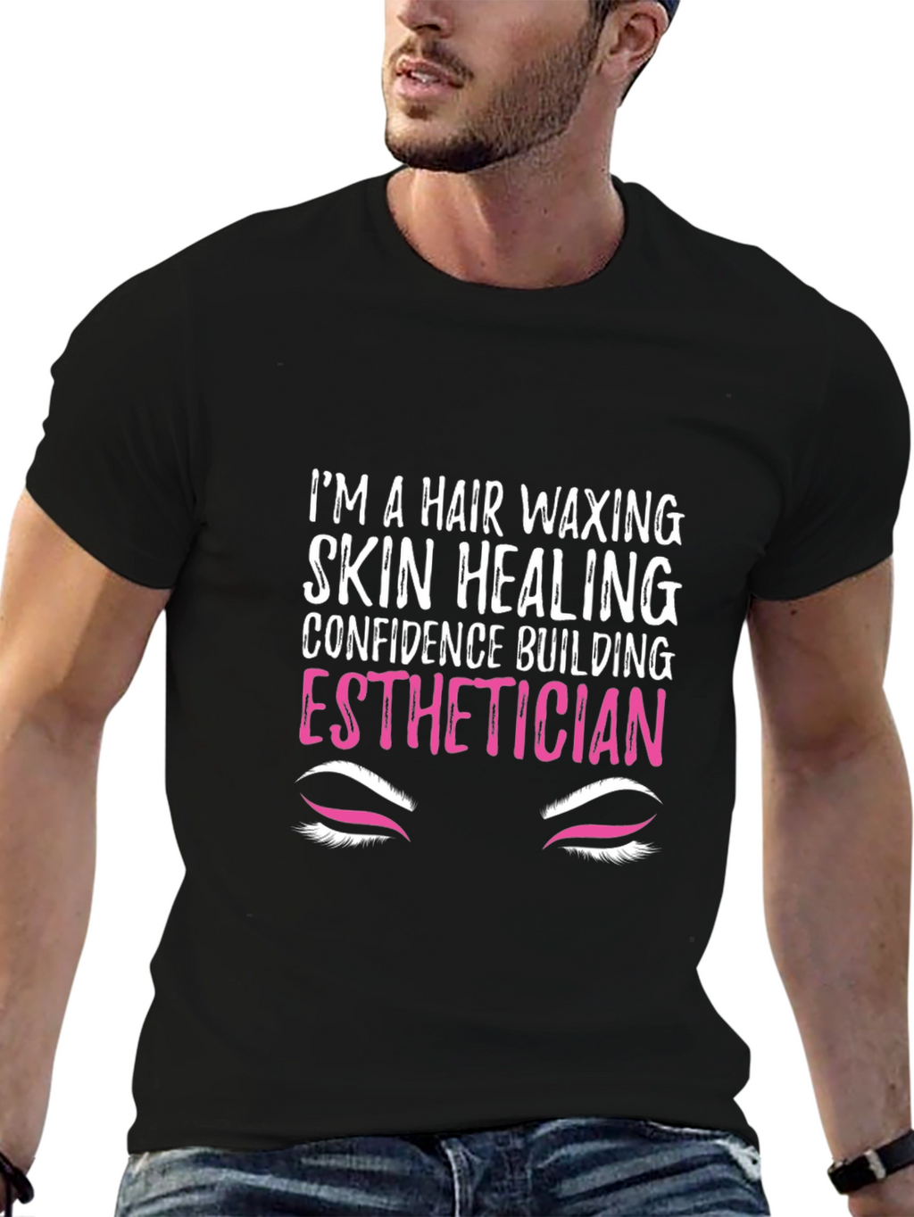 Esthetician Graphic Tee - Hair Waxing Skin Healing Shirt