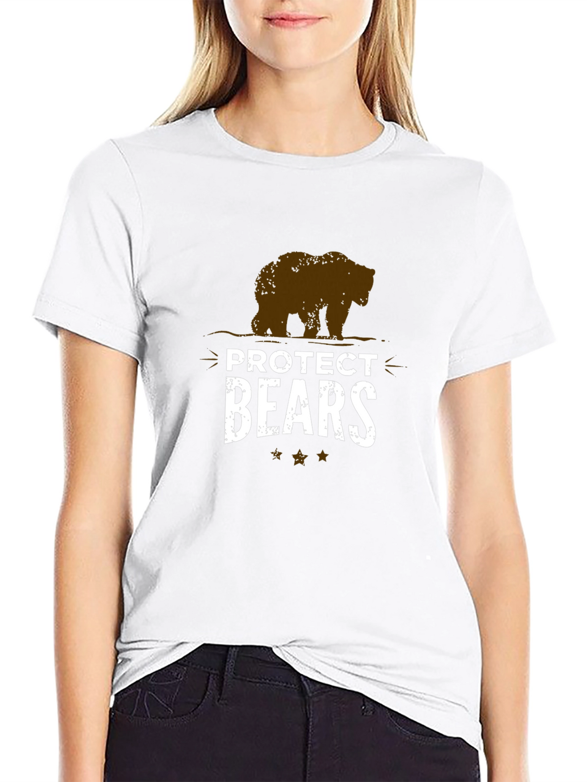 Protect Bears Graphic T-Shirt - Animal Lover Tee