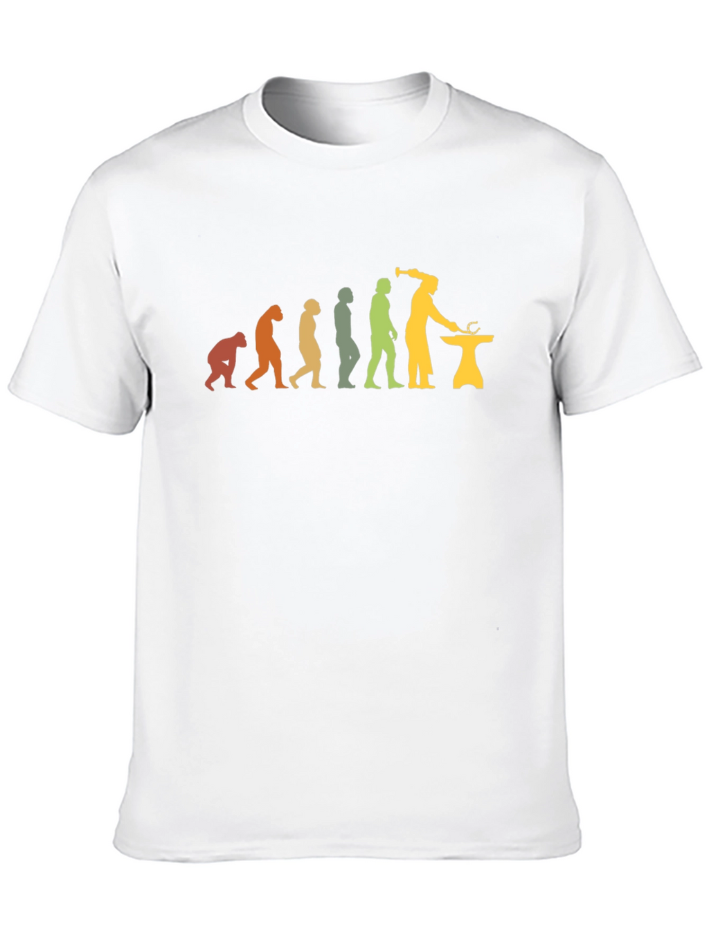 Blacksmith Evolution T-Shirt - Forge Your Path