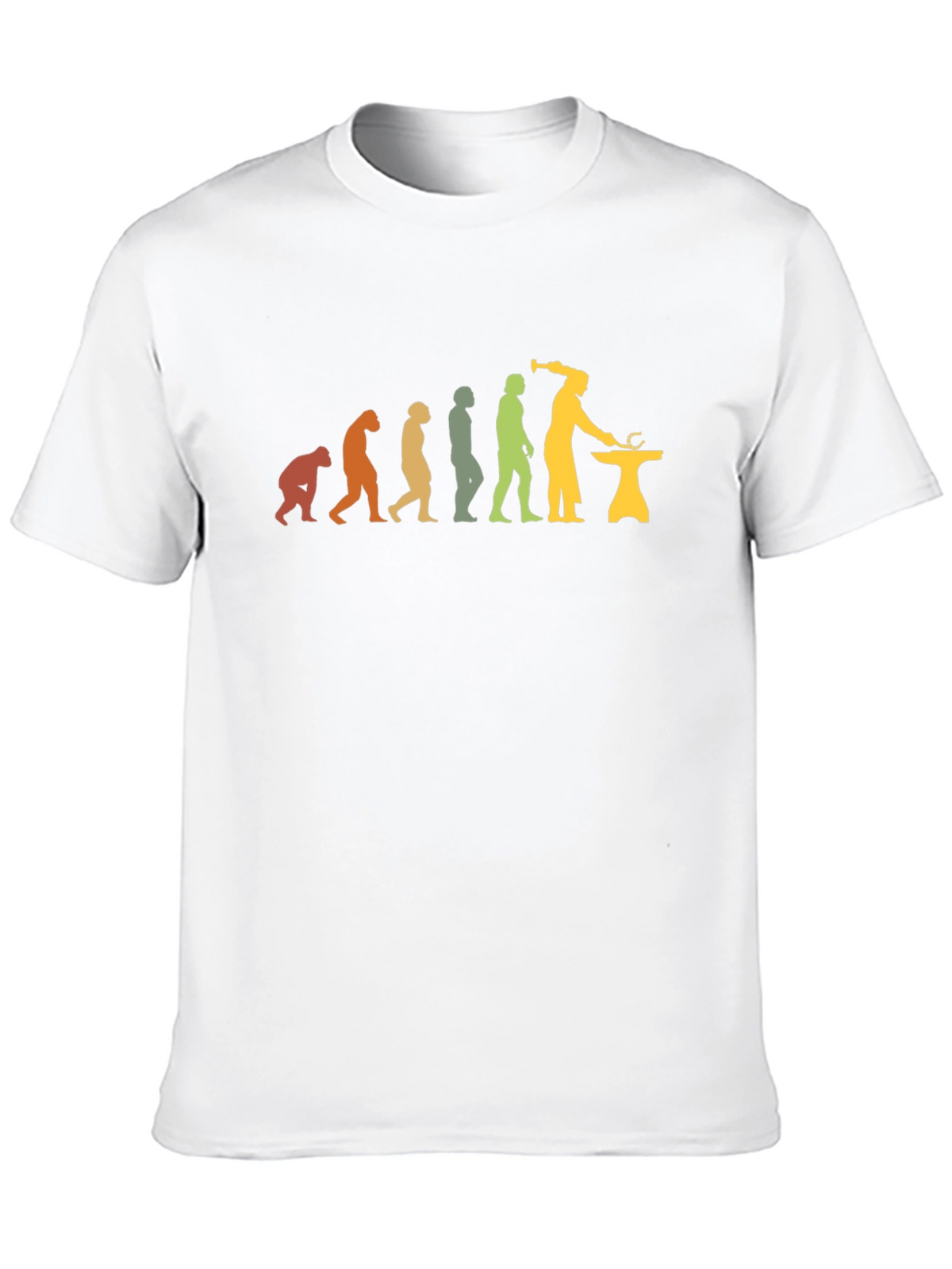 Blacksmith Evolution T-Shirt - Forge Your Path