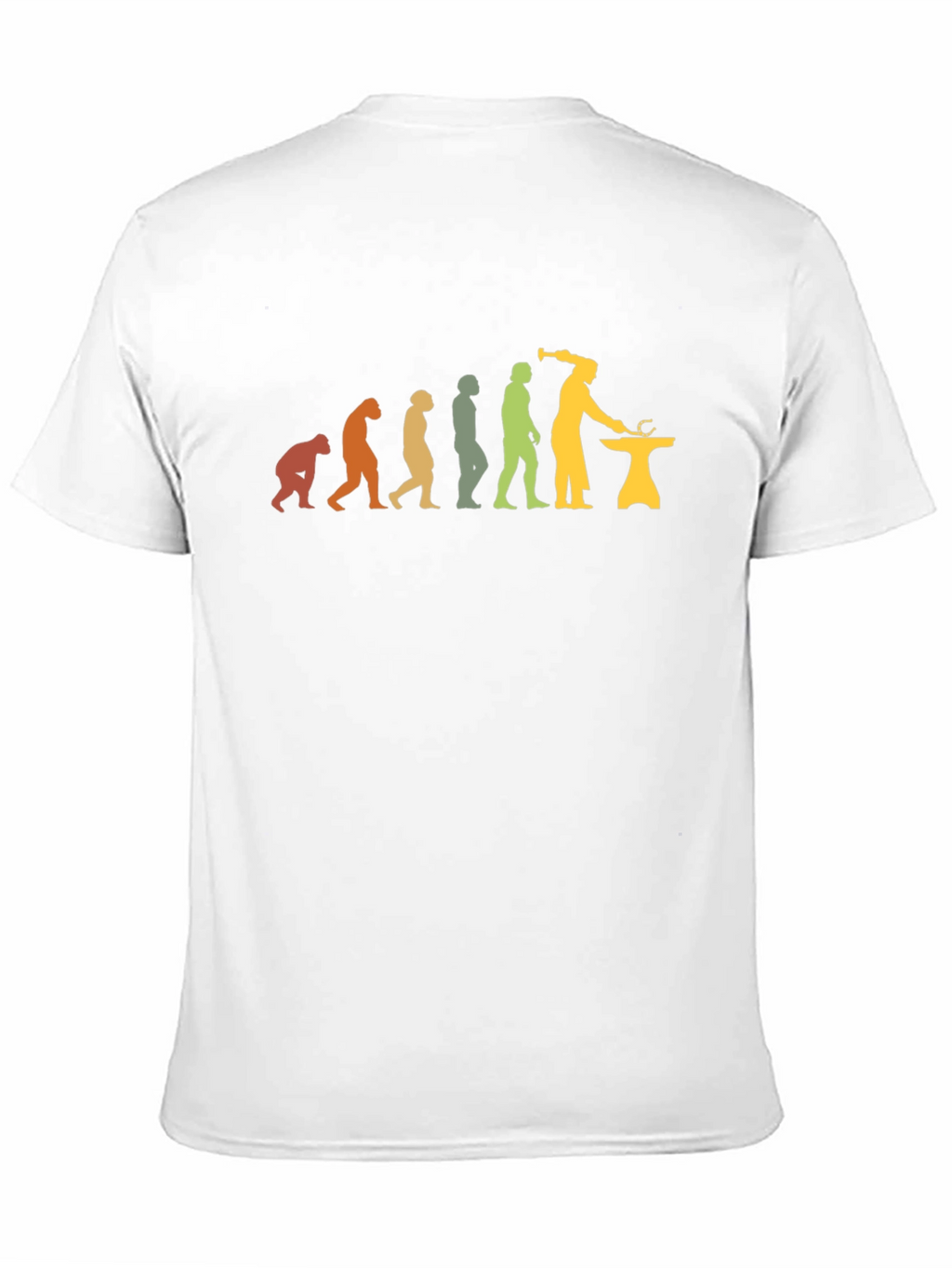 Blacksmith Evolution T-Shirt - Forge Your Path
