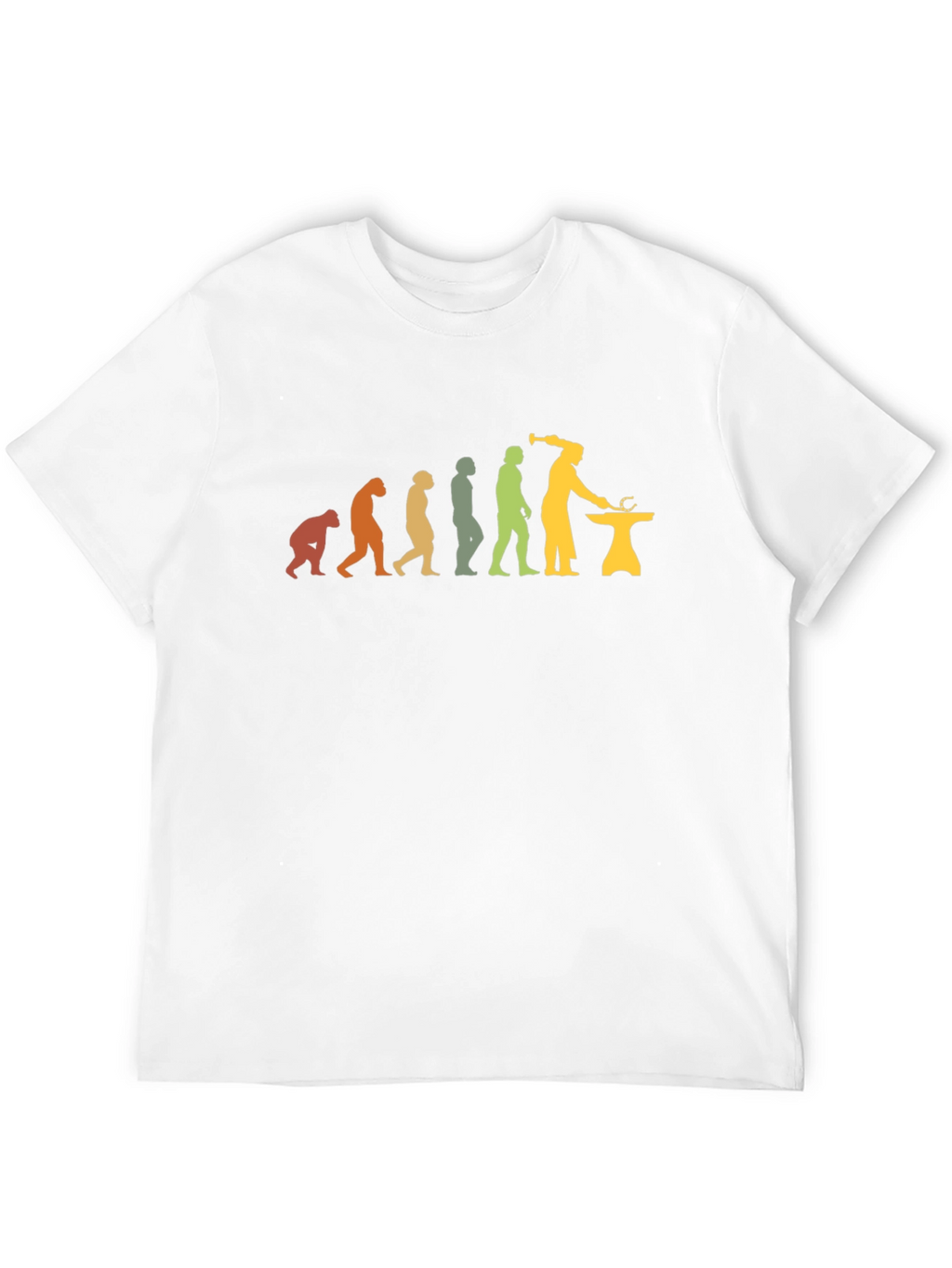 Blacksmith Evolution T-Shirt - Forge Your Path