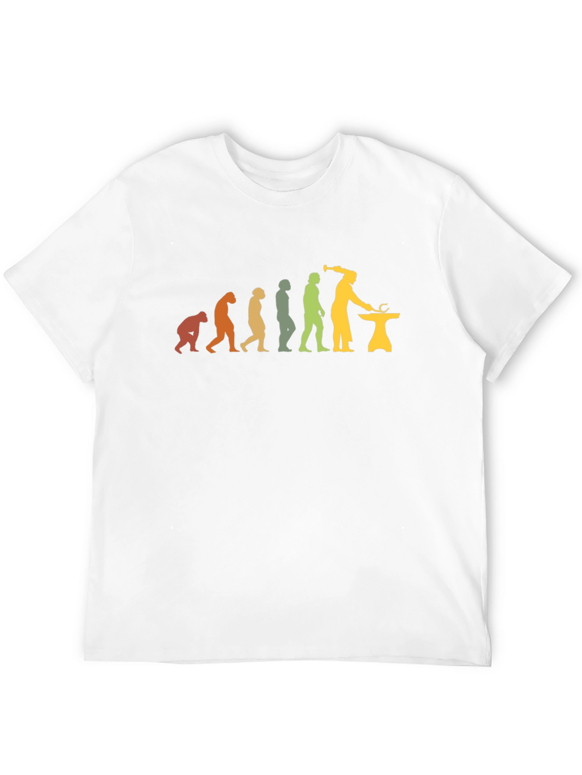 Blacksmith Evolution T-Shirt - Forge Your Path
