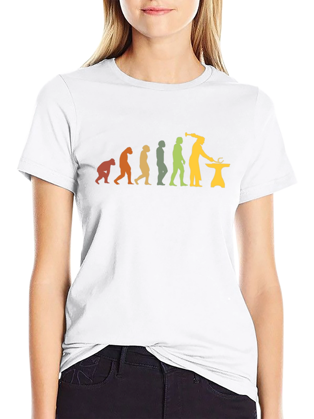 Blacksmith Evolution T-Shirt - Forge Your Path