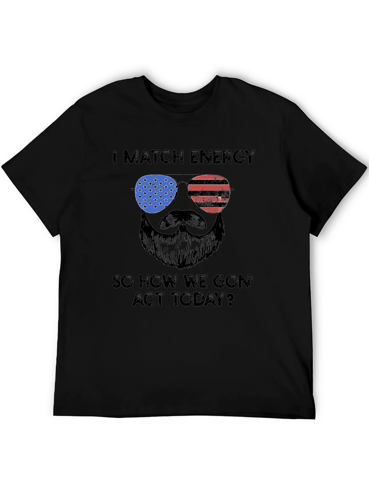 I Match Energy T-Shirt - Patriotic Design