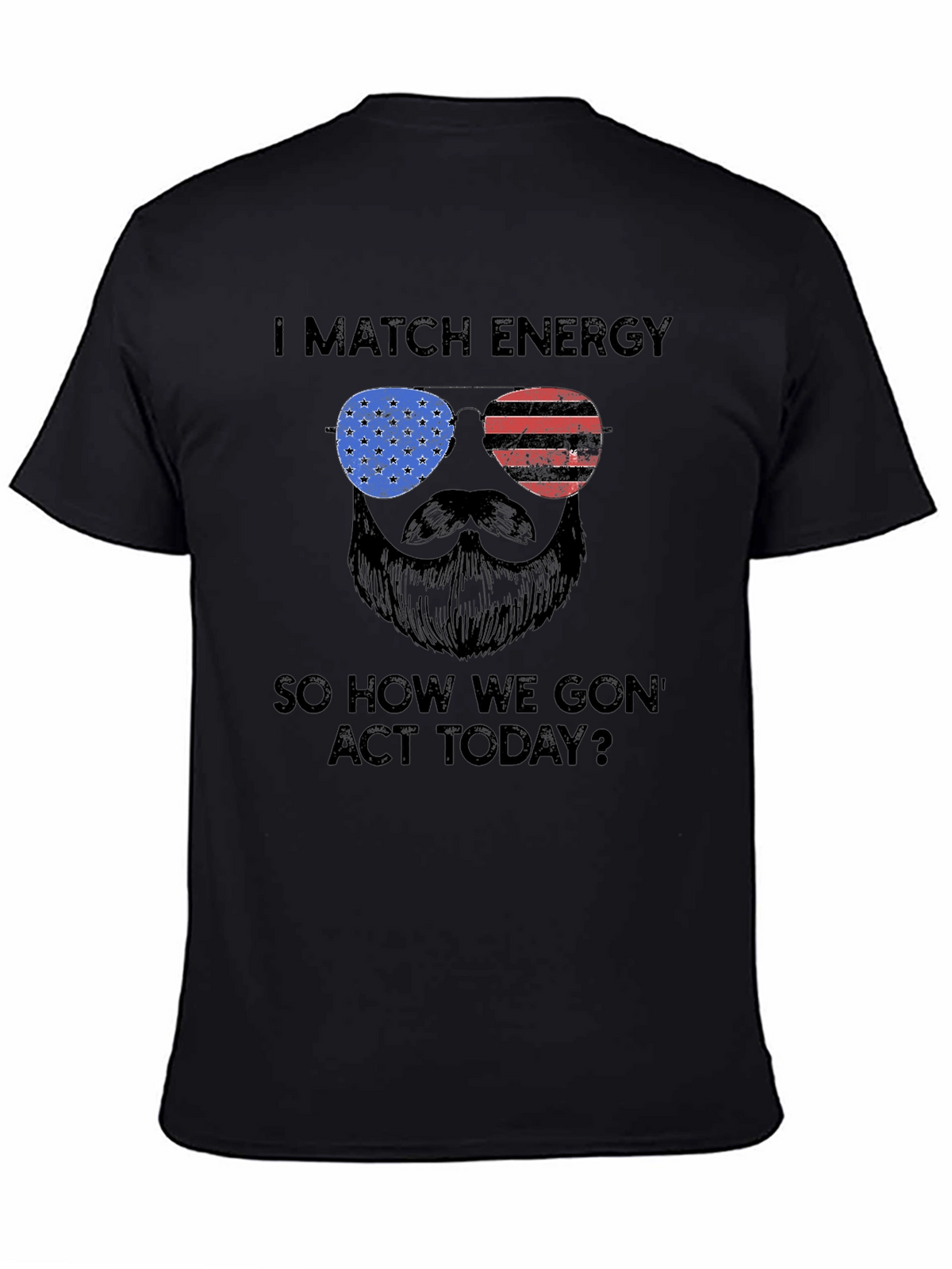 I Match Energy T-Shirt - Patriotic Design