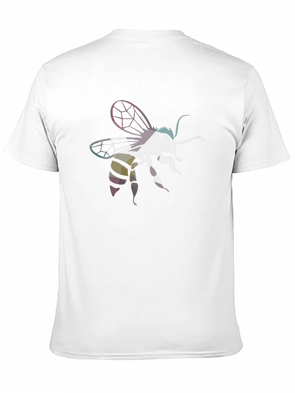Bee Graphic Tee - Black Cotton Blend