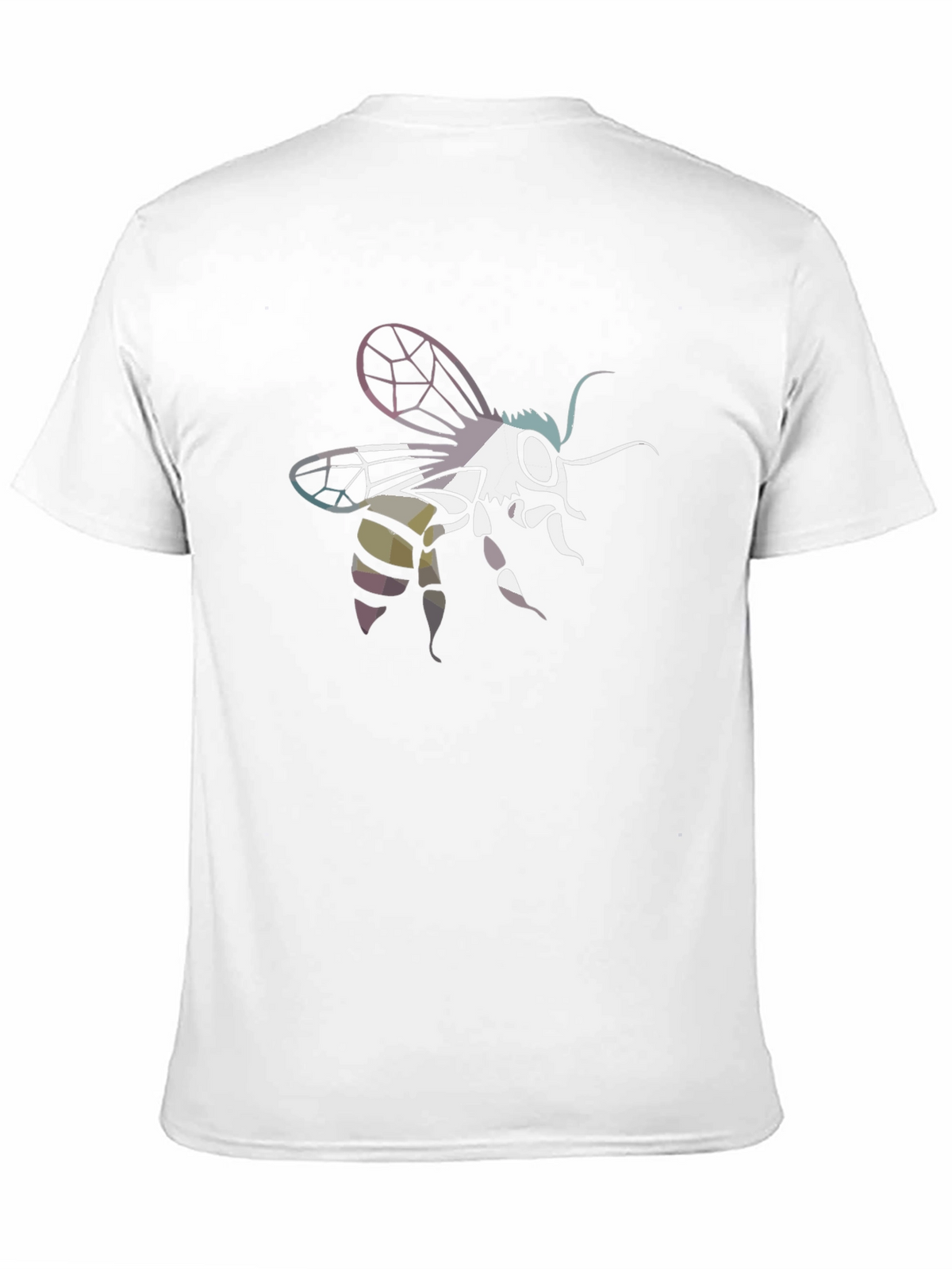 Bee Graphic Tee - Black Cotton Blend