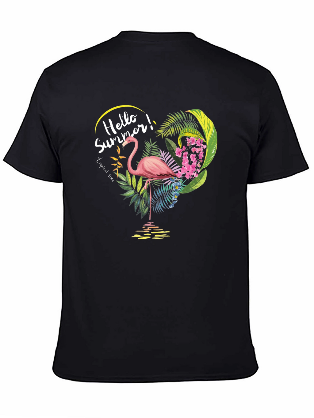 Hello Summer! Flamingo Graphic Tee