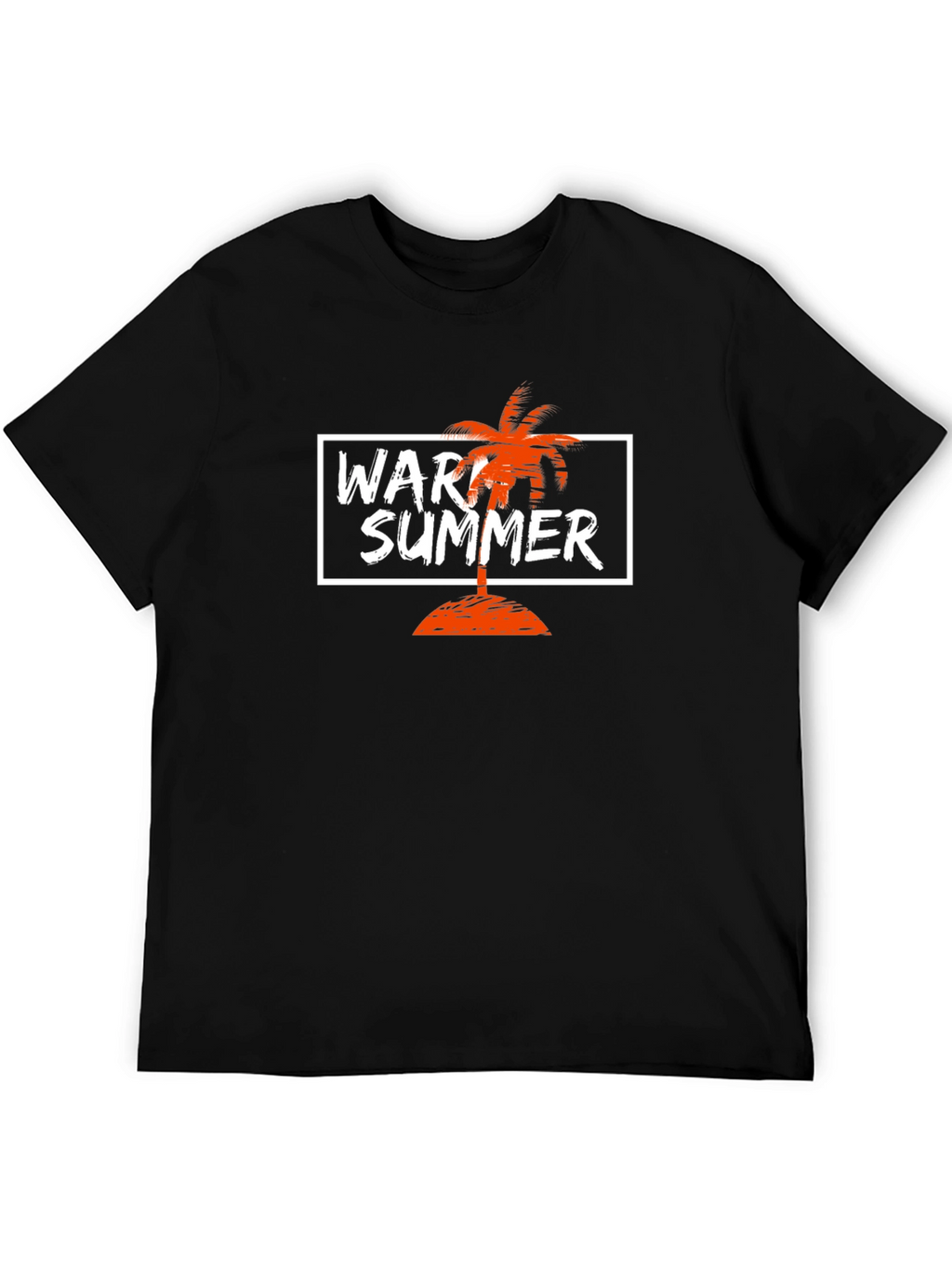 Warm Summer T-Shirt - Tropical Palm Tree Design