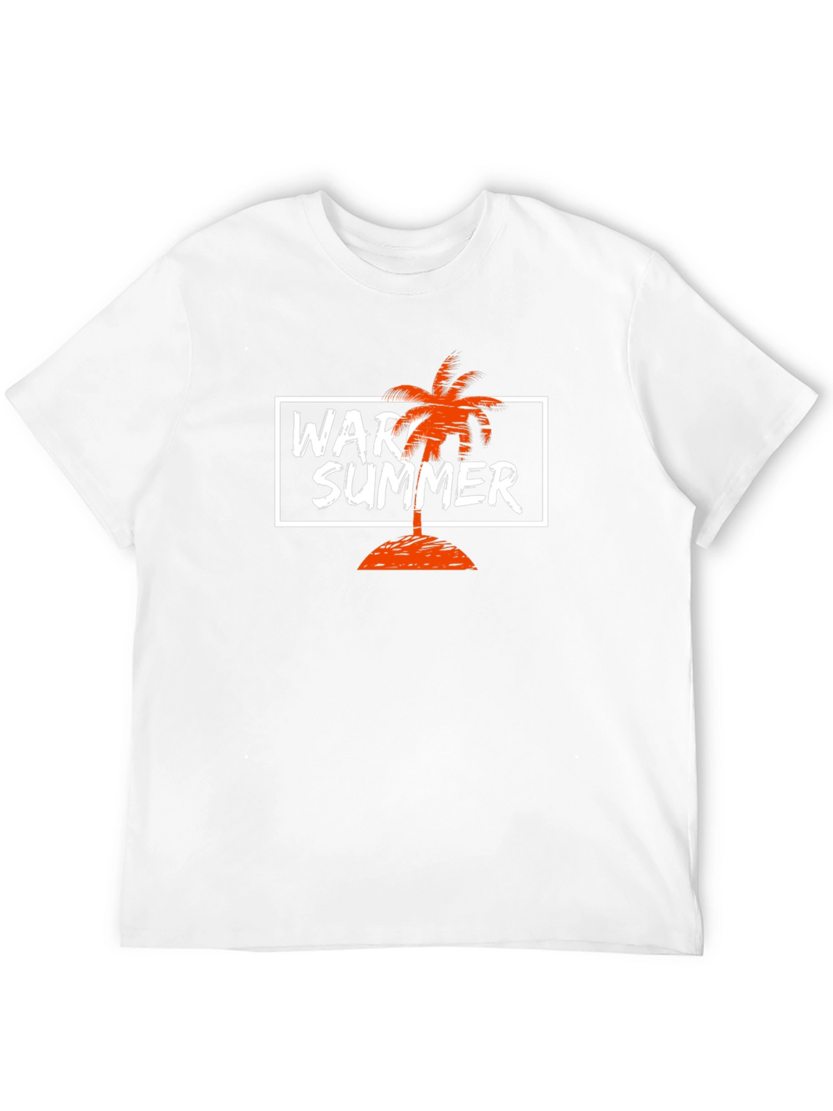 Warm Summer T-Shirt - Tropical Palm Tree Design