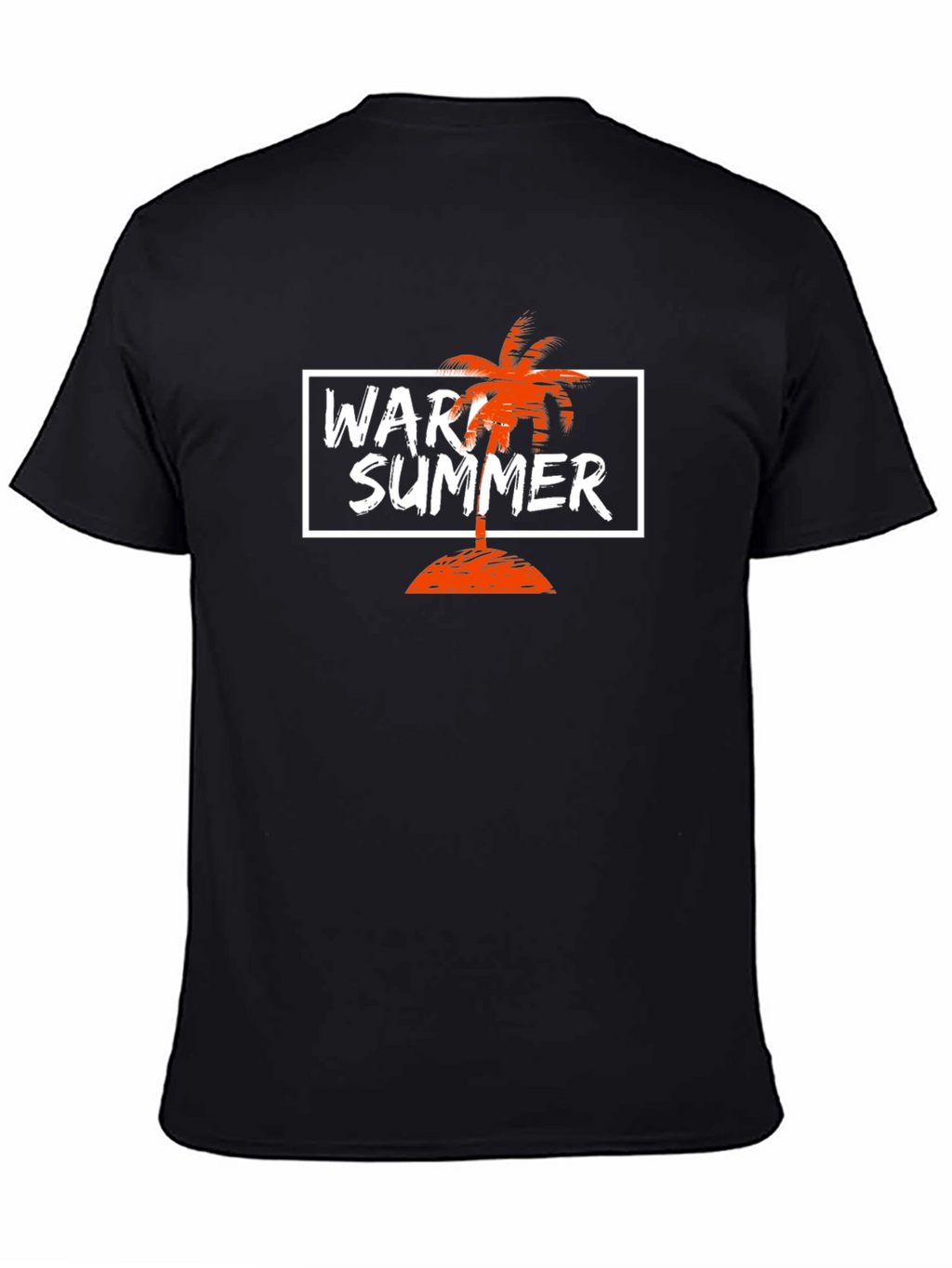 Warm Summer T-Shirt - Tropical Palm Tree Design