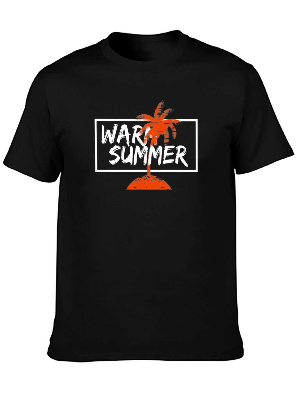 Warm Summer T-Shirt - Tropical Palm Tree Design