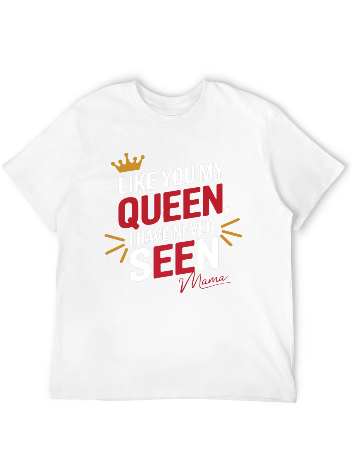 Queen Mama Black Graphic T-Shirt