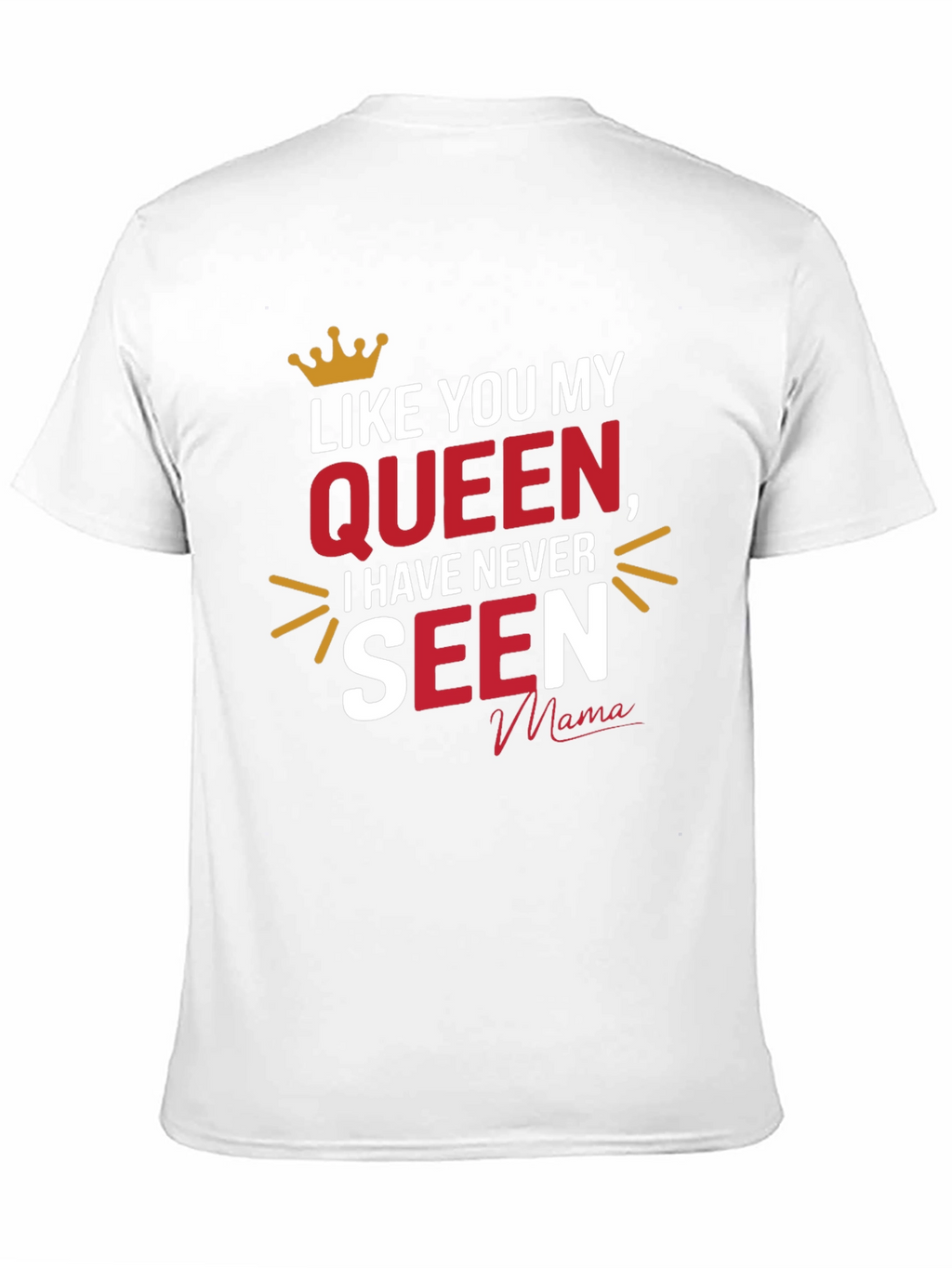 Queen Mama Black Graphic T-Shirt
