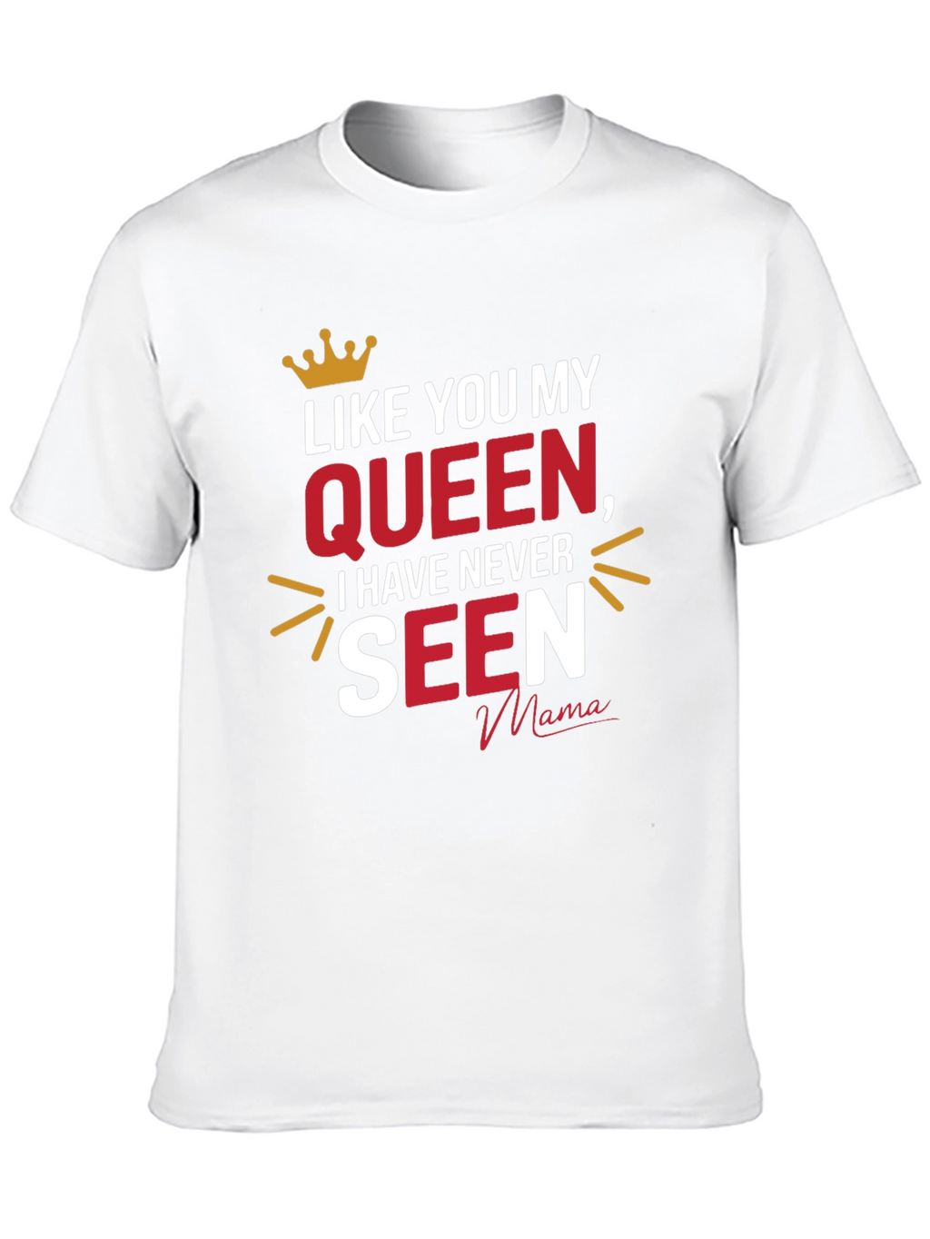 Queen Mama Black Graphic T-Shirt