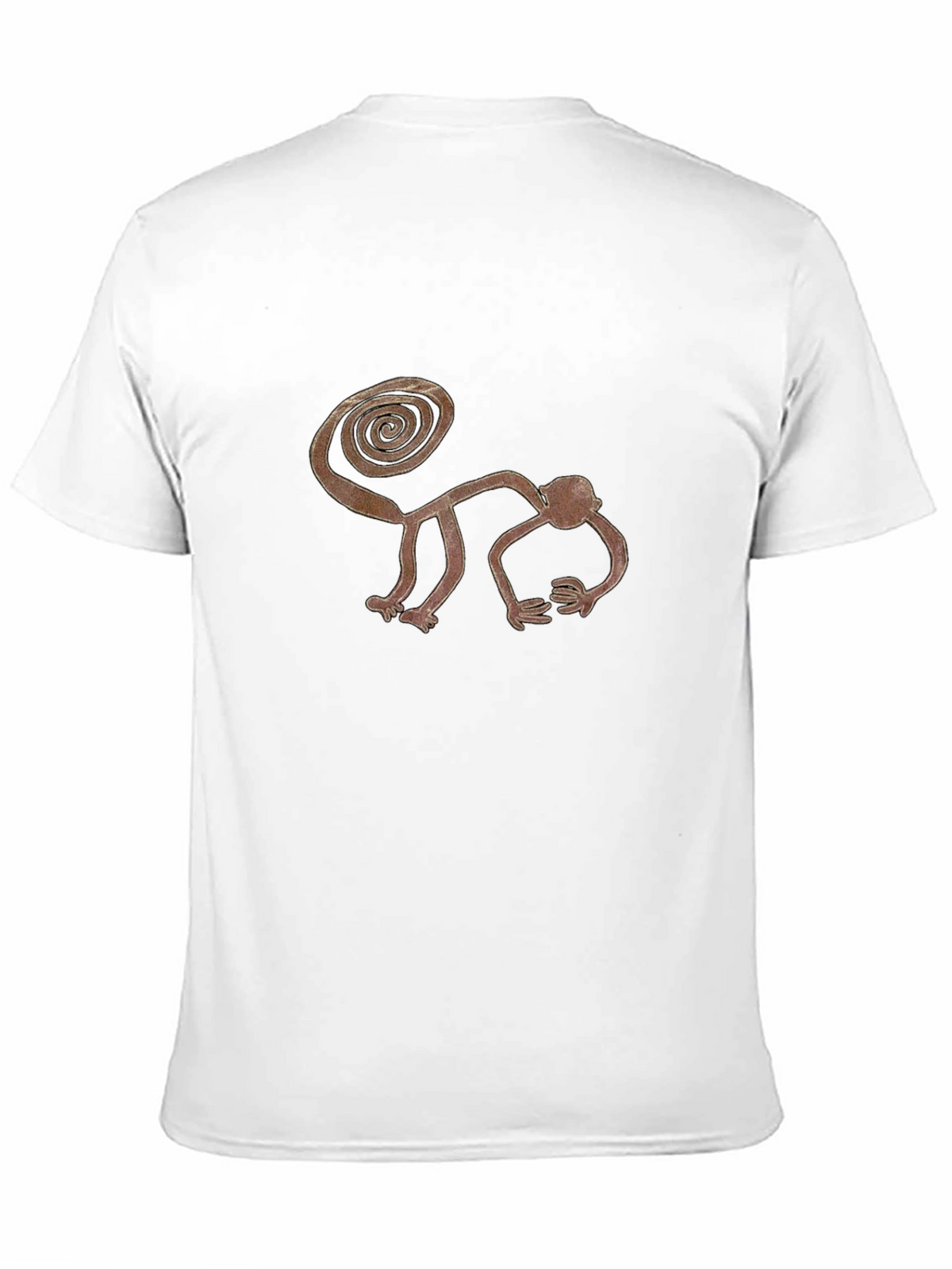 Stylized Monkey Graphic Tee - Casual Black T-Shirt