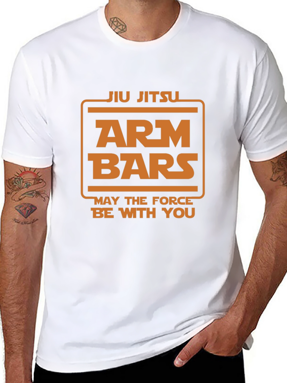 Jiu Jitsu Arm Bars Star Wars Inspired T-Shirt