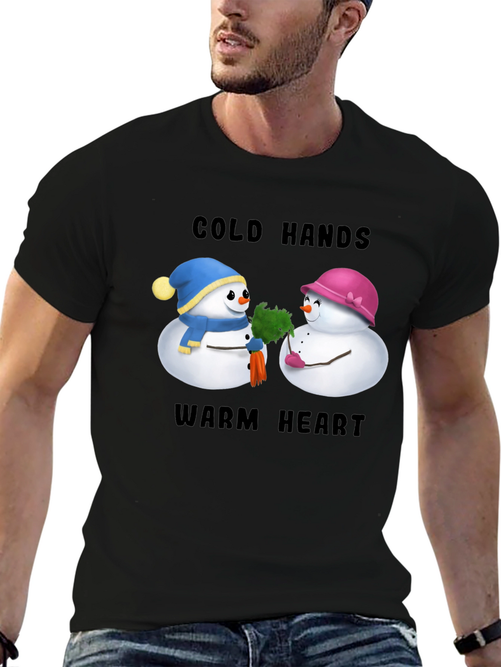 Cold Hands Warm Heart Graphic Tee