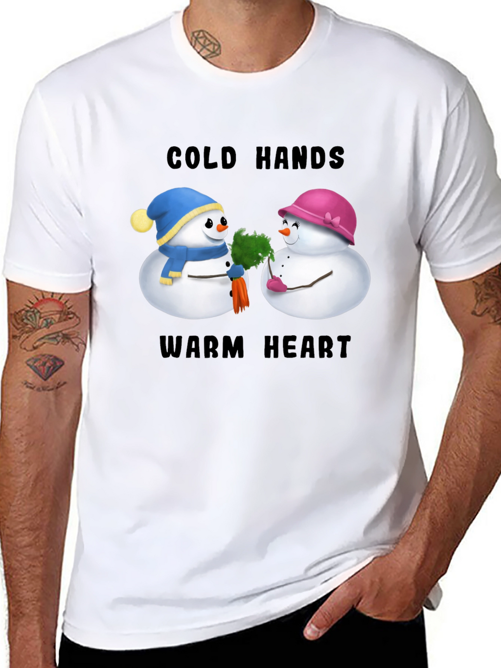 Cold Hands Warm Heart Graphic Tee