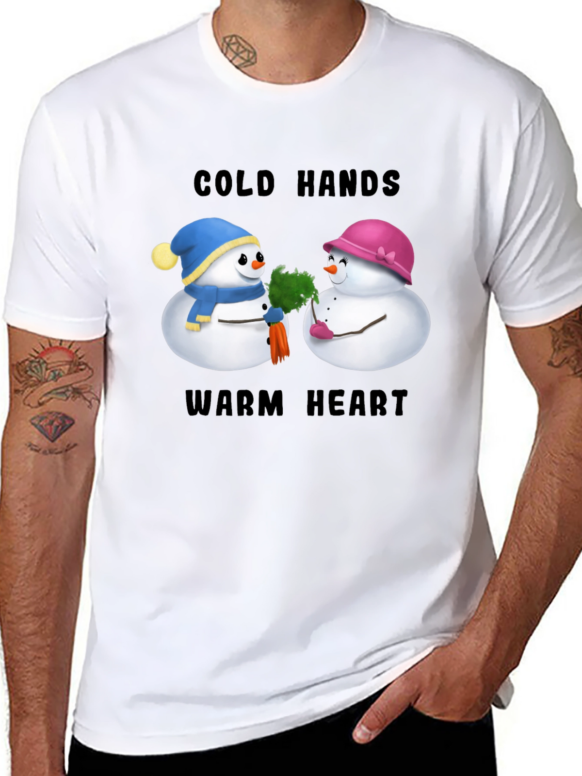 Cold Hands Warm Heart Graphic Tee