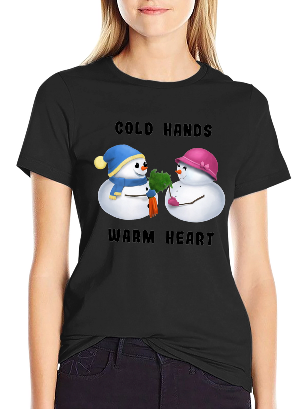 Cold Hands Warm Heart Graphic Tee