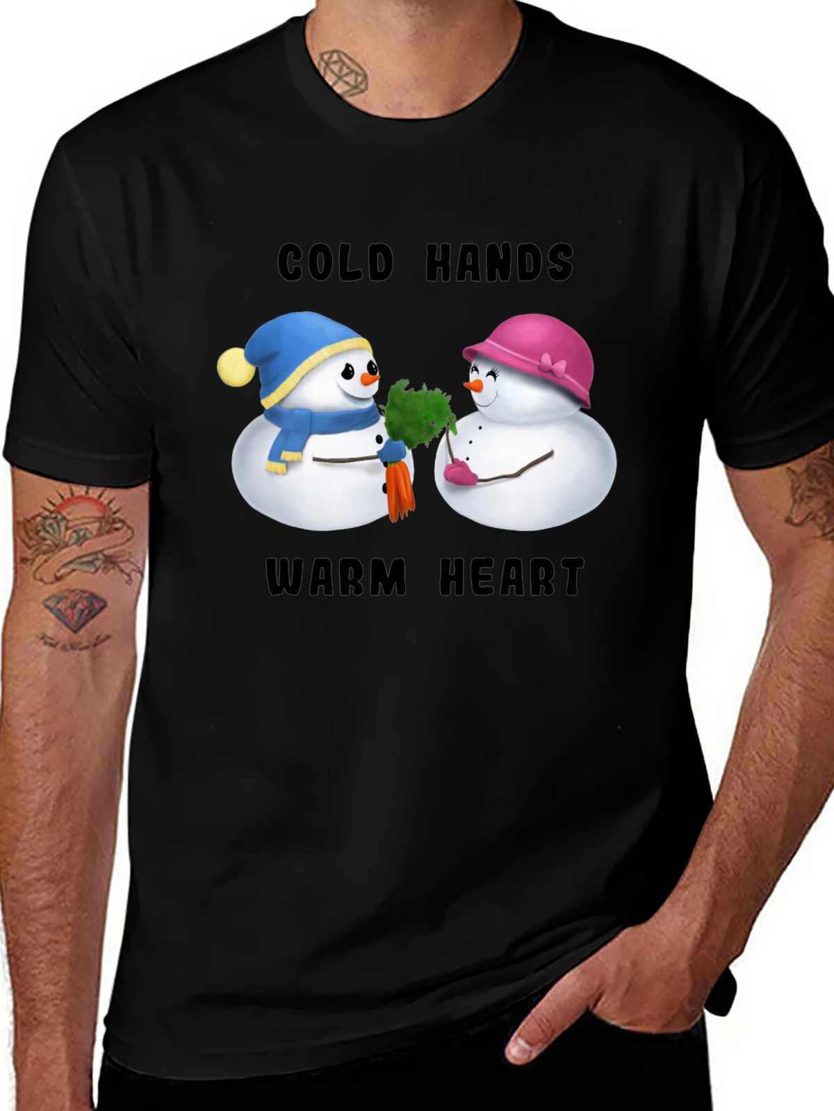 Cold Hands Warm Heart Graphic Tee