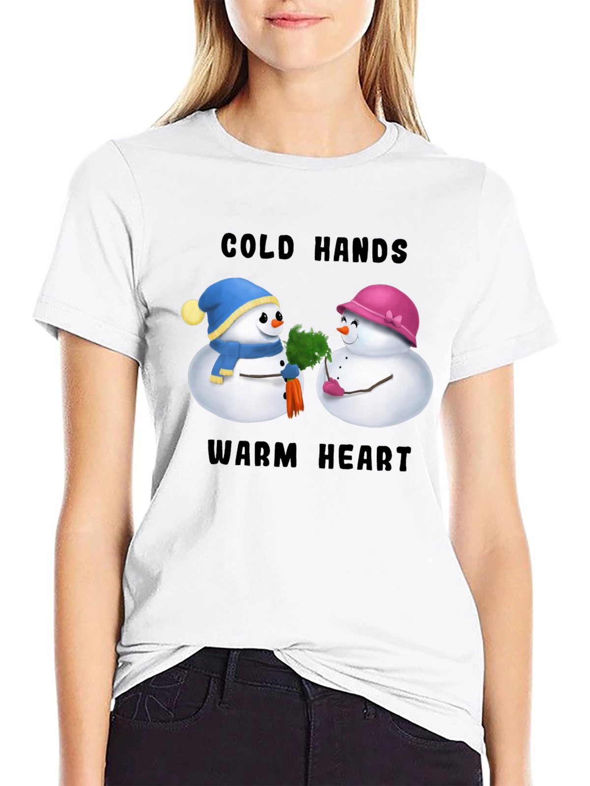Cold Hands Warm Heart Graphic Tee