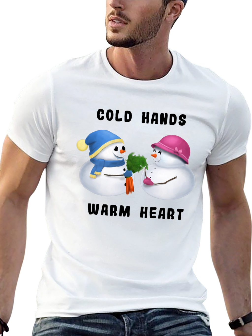 Cold Hands Warm Heart Graphic Tee