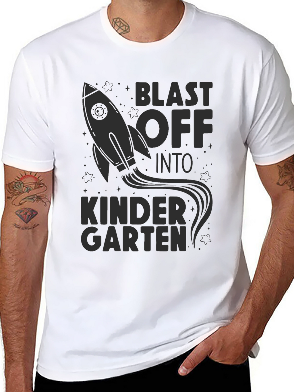 Blast Off To Kindergarten T-Shirt