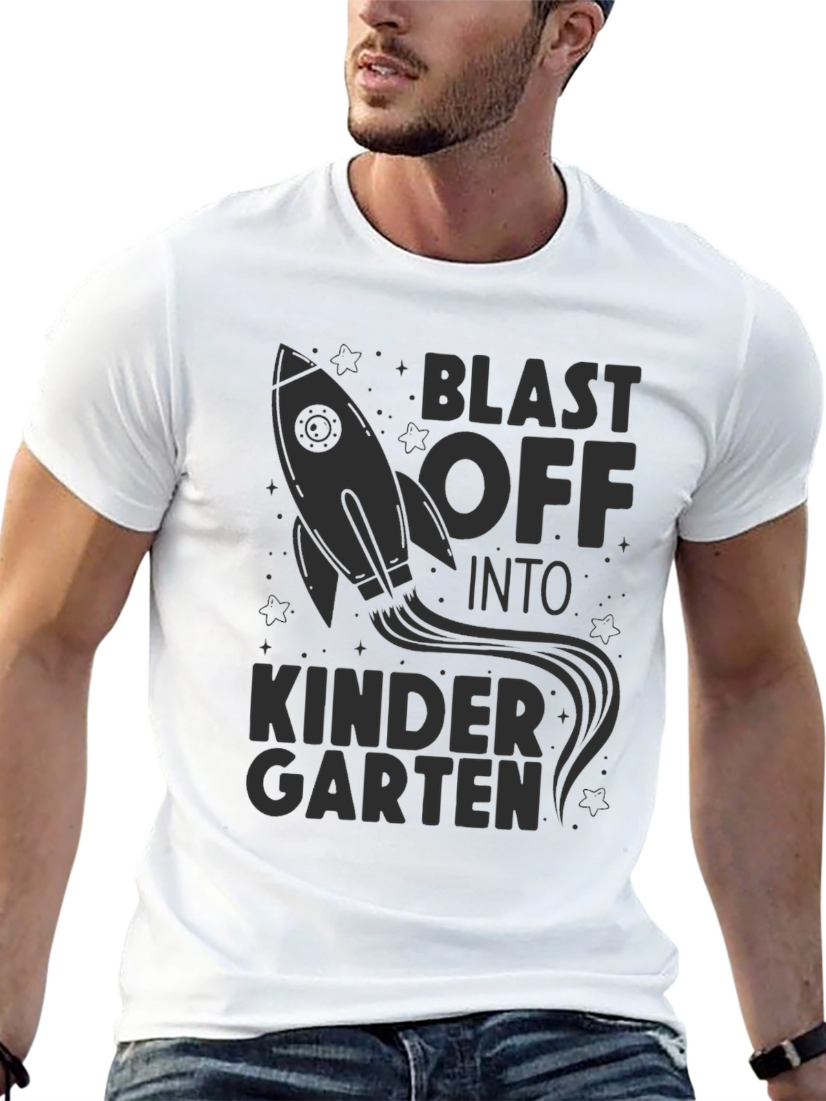 Blast Off To Kindergarten T-Shirt