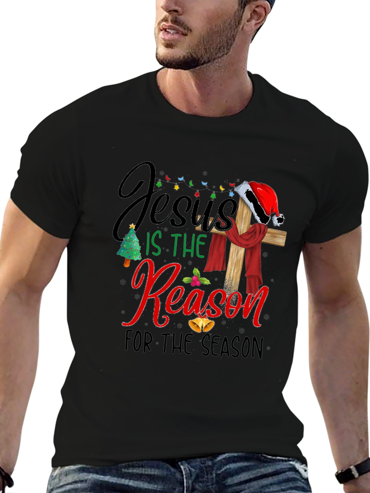 Jesus Is The Reason Christmas T-Shirt