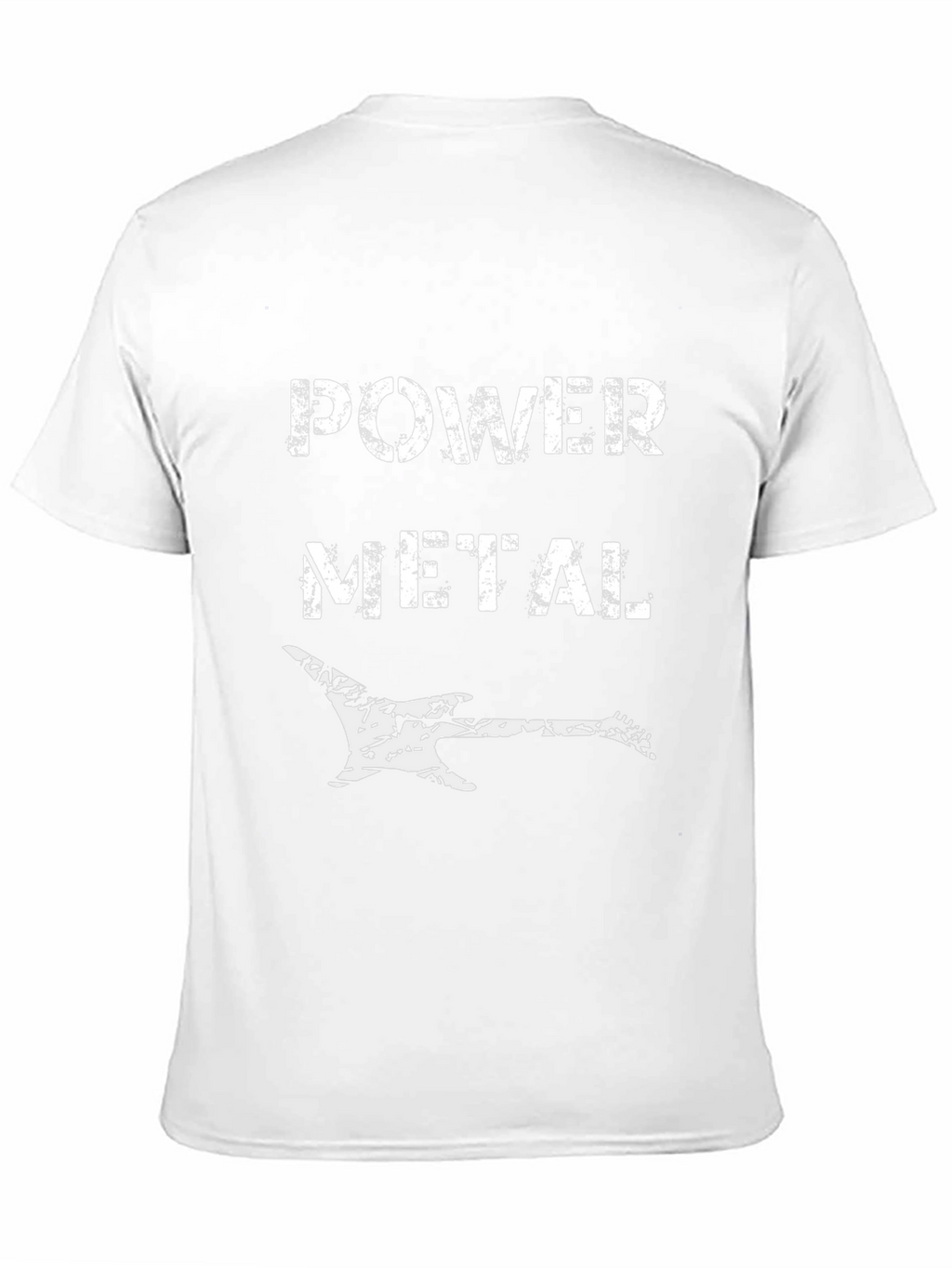 Power Metal Guitar Graphic T-Shirt