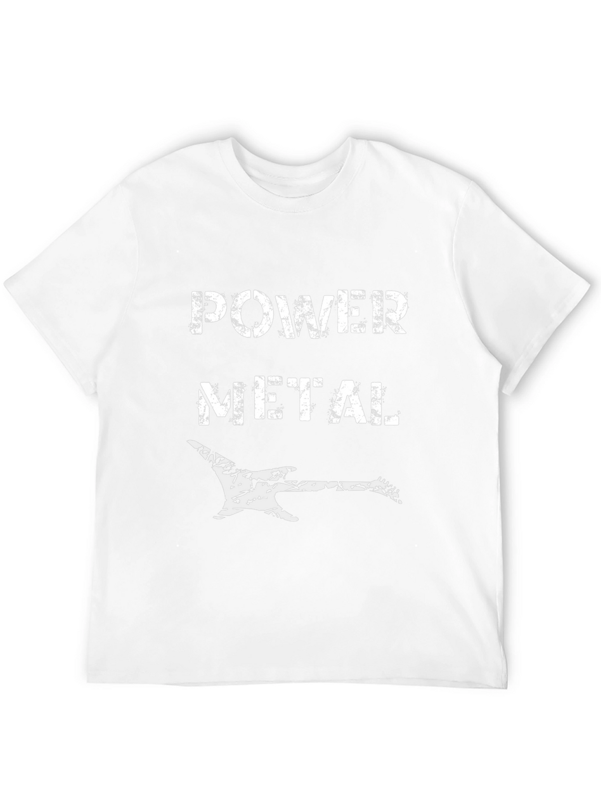 Power Metal Guitar Graphic T-Shirt