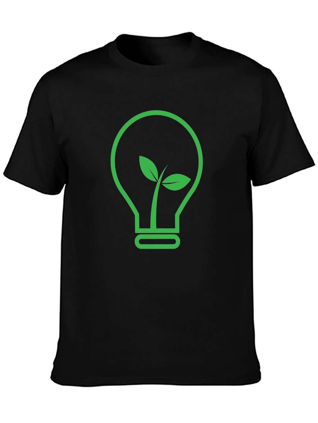 Eco-Friendly Green Bulb T-Shirt