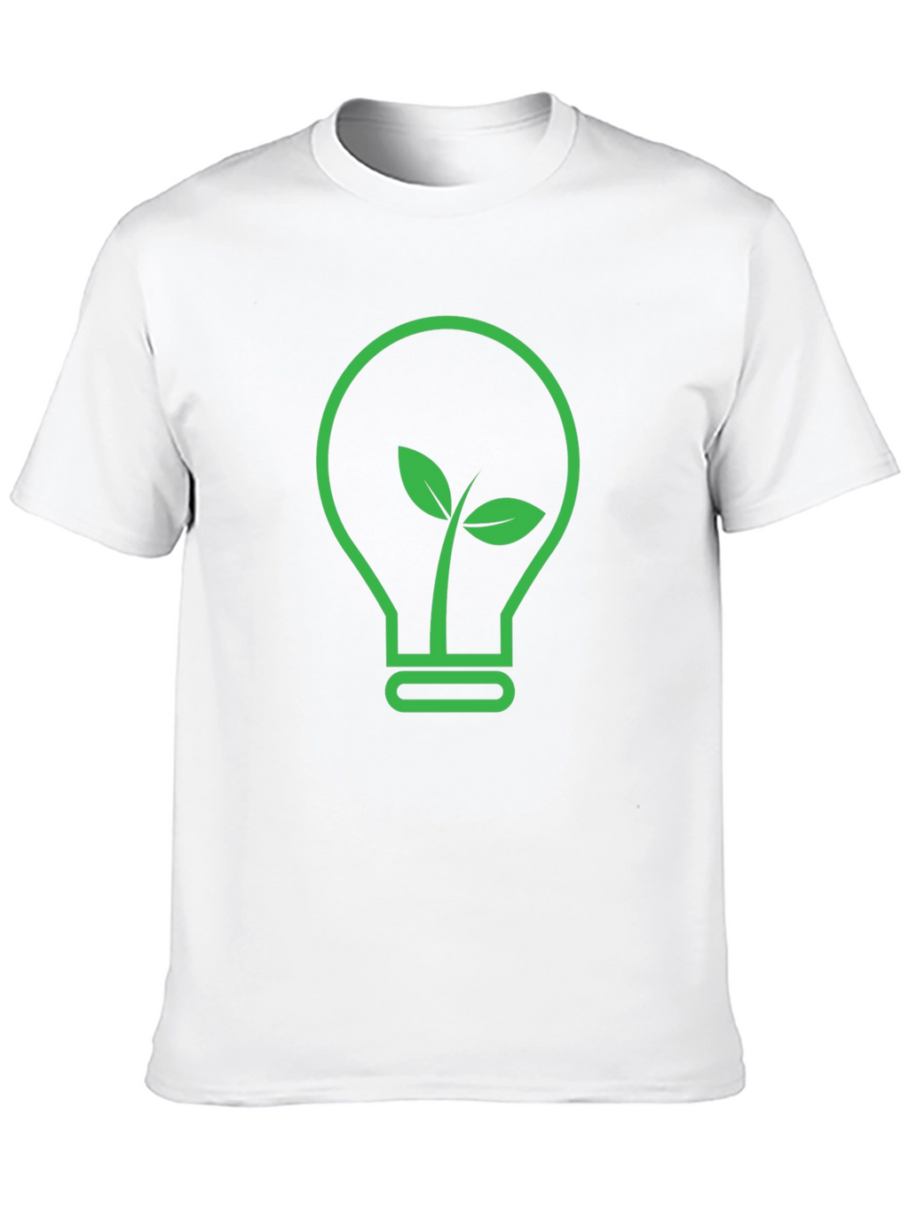 Eco-Friendly Green Bulb T-Shirt