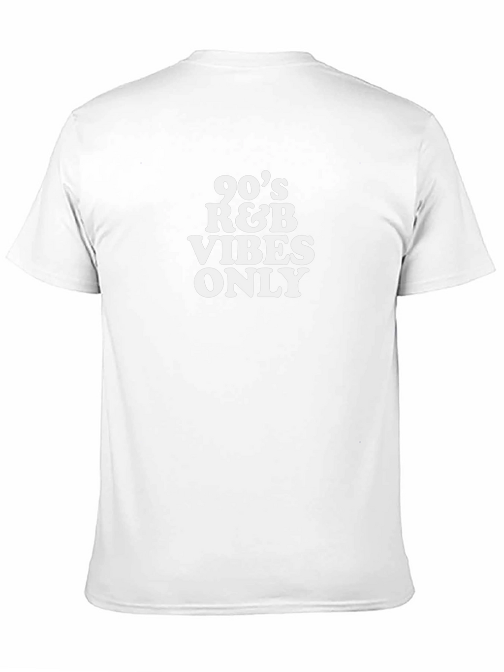 90s R&B Vibes Only Black T-Shirt