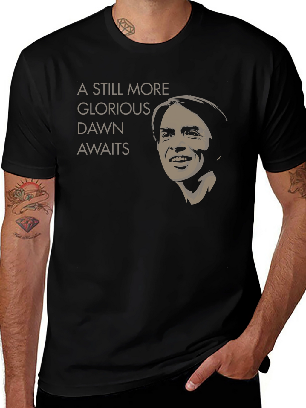 Glorious Dawn Graphic T-Shirt - Black
